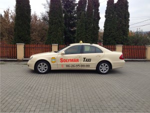 Taxi Solymár városában!